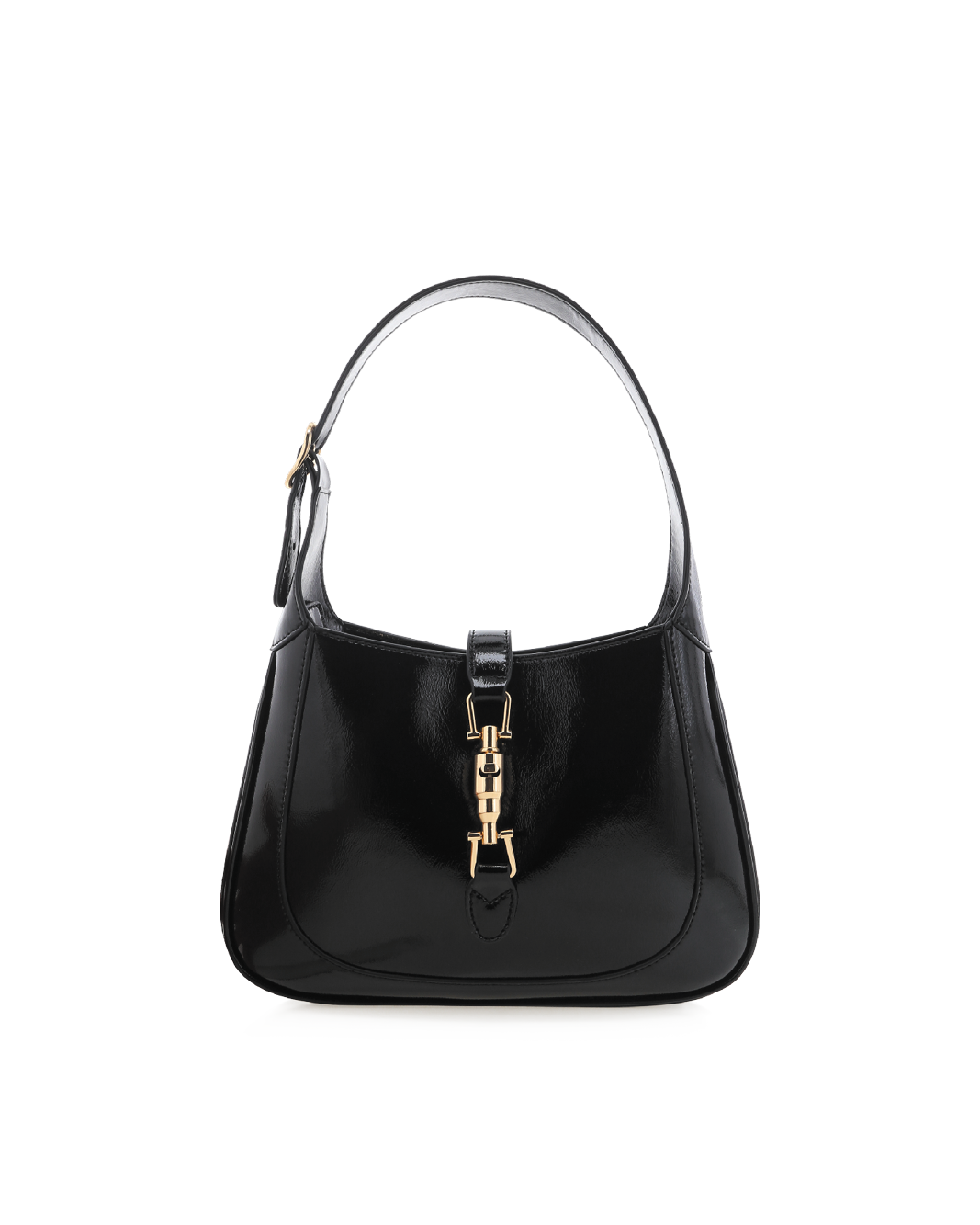 ALIX SHOULDER BAG - BLACK CRINKLE PATENT-Handbags-Billini-O/S-BILLINI USA