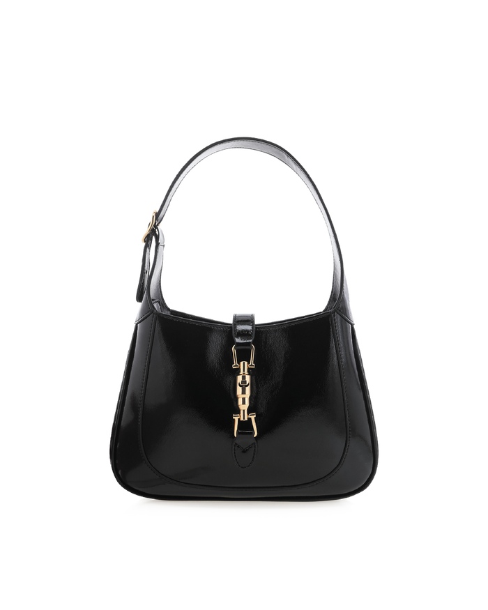 ALIX SHOULDER BAG - BLACK CRINKLE PATENT-Handbags-Billini-O/S-BILLINI USA