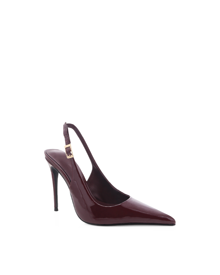 GIOVINA - DARK CHERRY PATENT-PUMPS-Billini-BILLINI USA