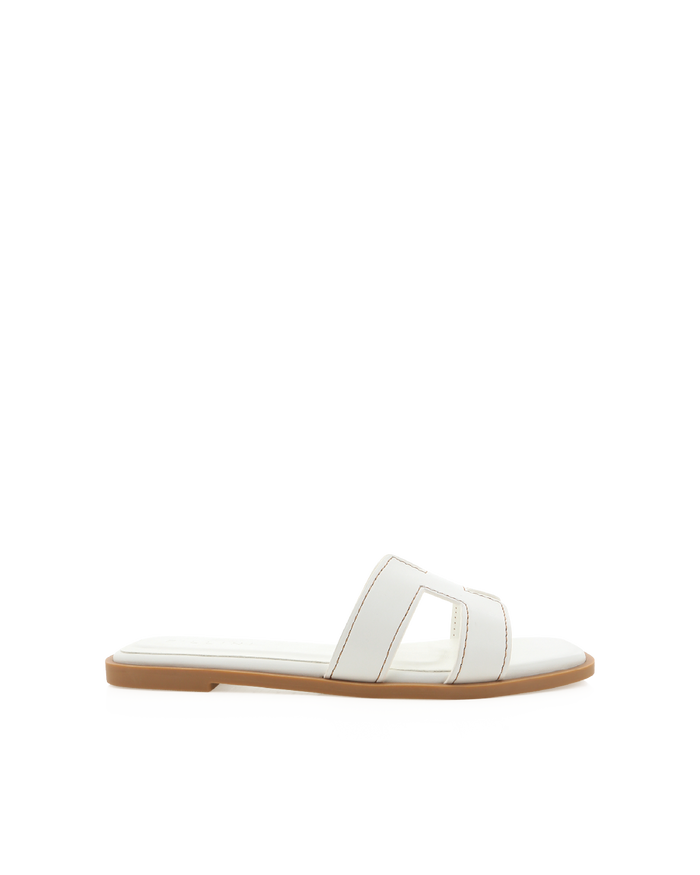GORDY - WHITE-TAN-Sandals-Billini-BILLINI USA