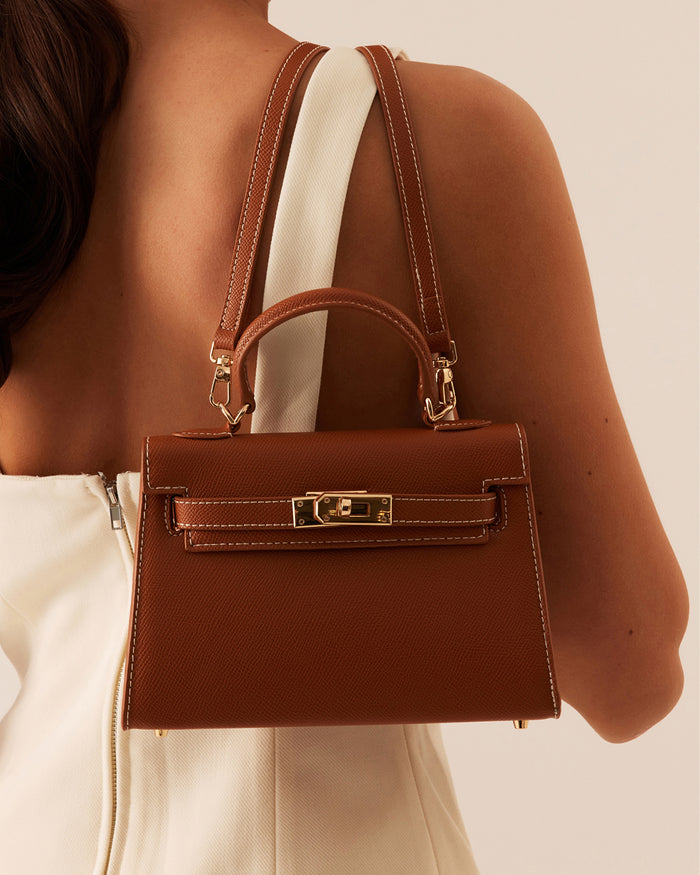 HARIETTE HANDLE BAG - TAN-Handbags-Billini-O/S-BILLINI USA