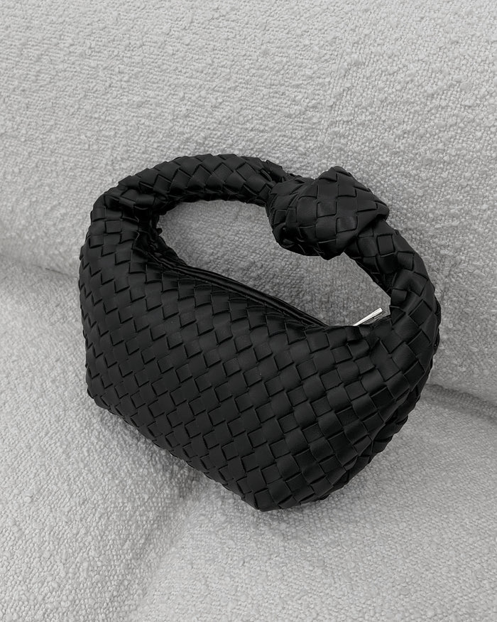 KERI HANDLE BAG - BLACK-Handbags-Billini-BILLINI USA