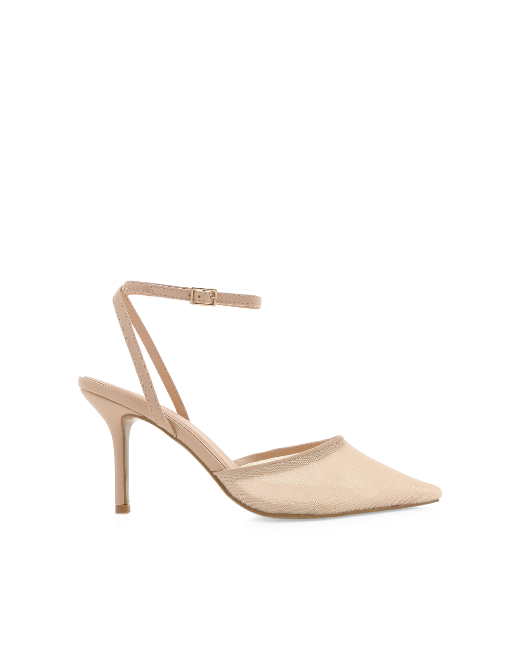 KETIFA NUDE MESH PUMPS BILLINI USA