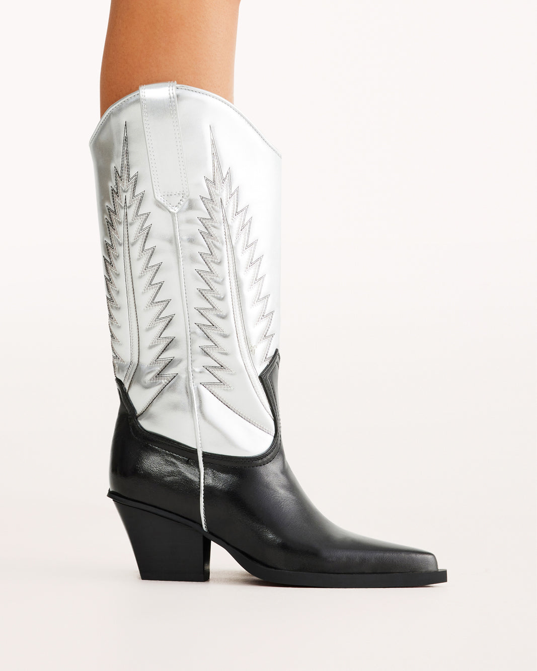 MARMALADE - BLACK-SILVER METALLIC-Boots-Billini-BILLINI USA