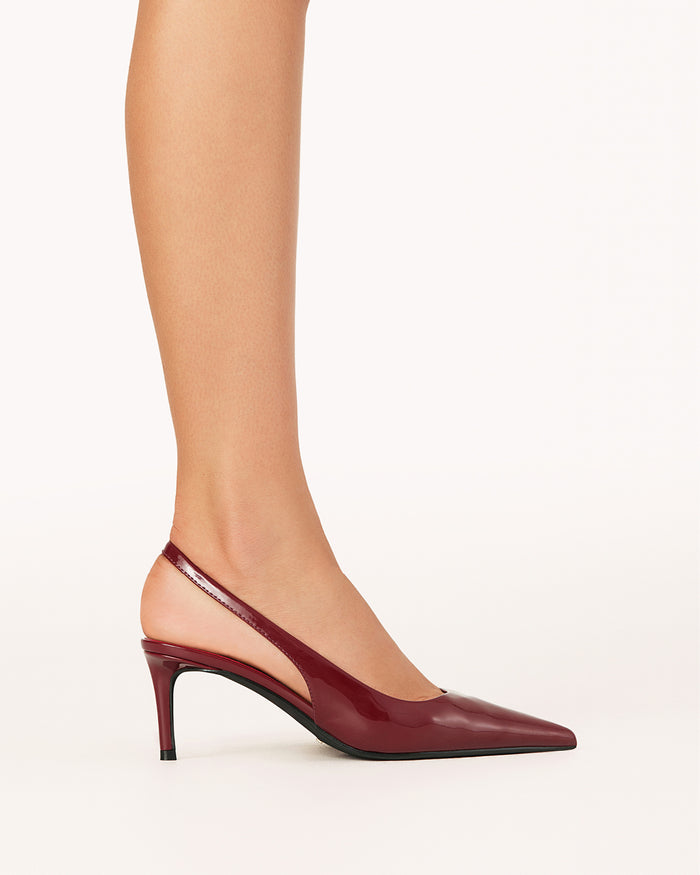 OSKANNA - CHERRY RED PATENT-PUMPS-Billini-BILLINI USA