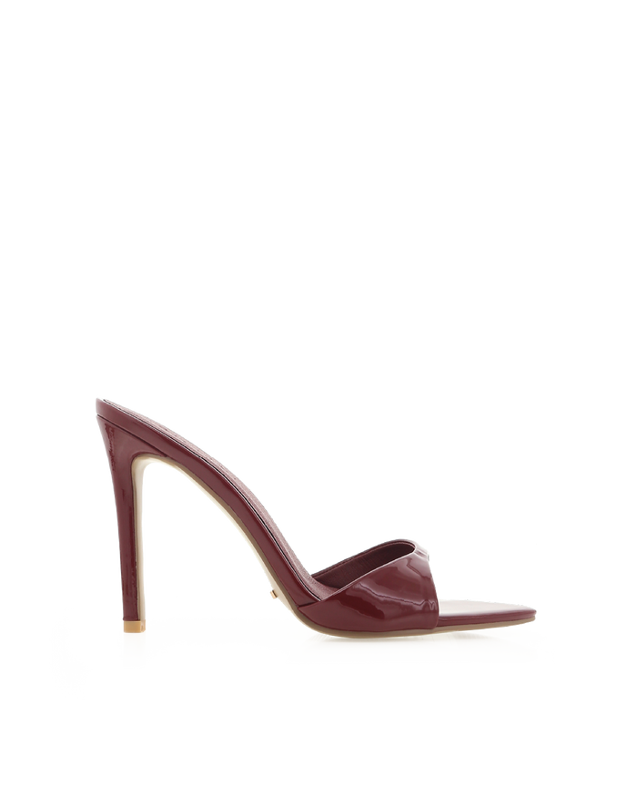 QUINBY - CHERRY RED PATENT-Heels-Billini-BILLINI USA