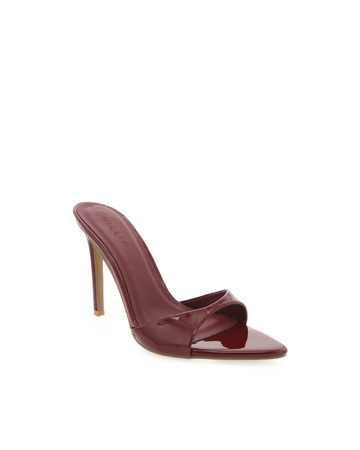 QUINBY - CHERRY RED PATENT-Heels-Billini-BILLINI USA