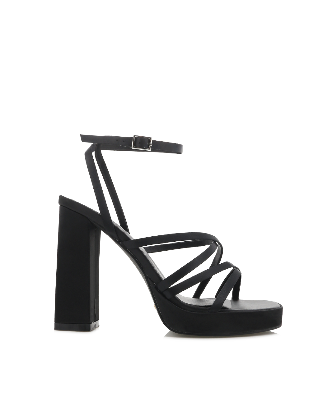 TAVOLO - BLACK SATIN-Heels-Billini-BILLINI USA