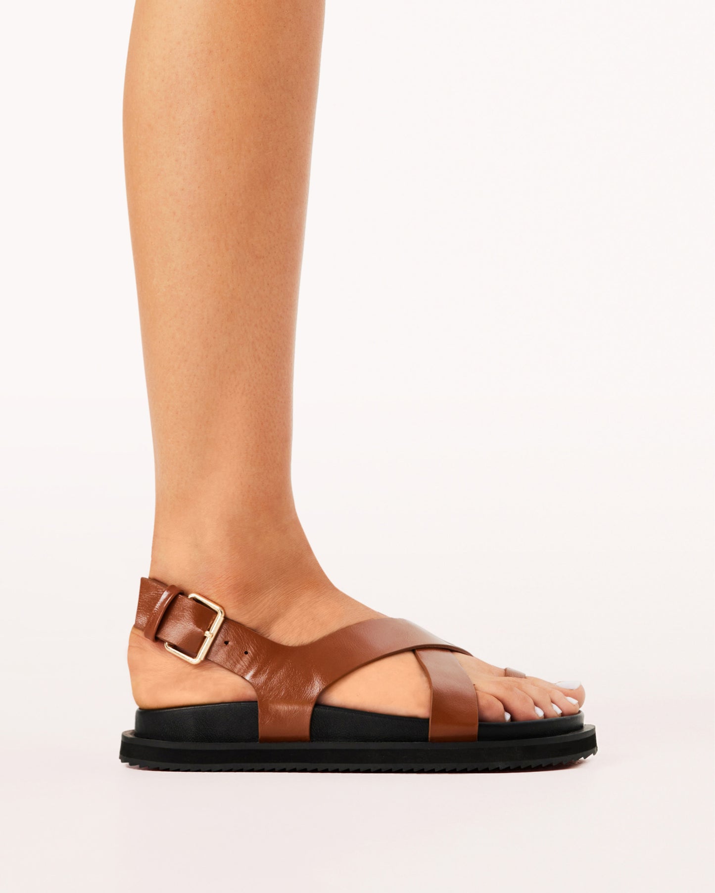 TENNIE - TAN-BLACK-Sandals-Billini-BILLINI USA