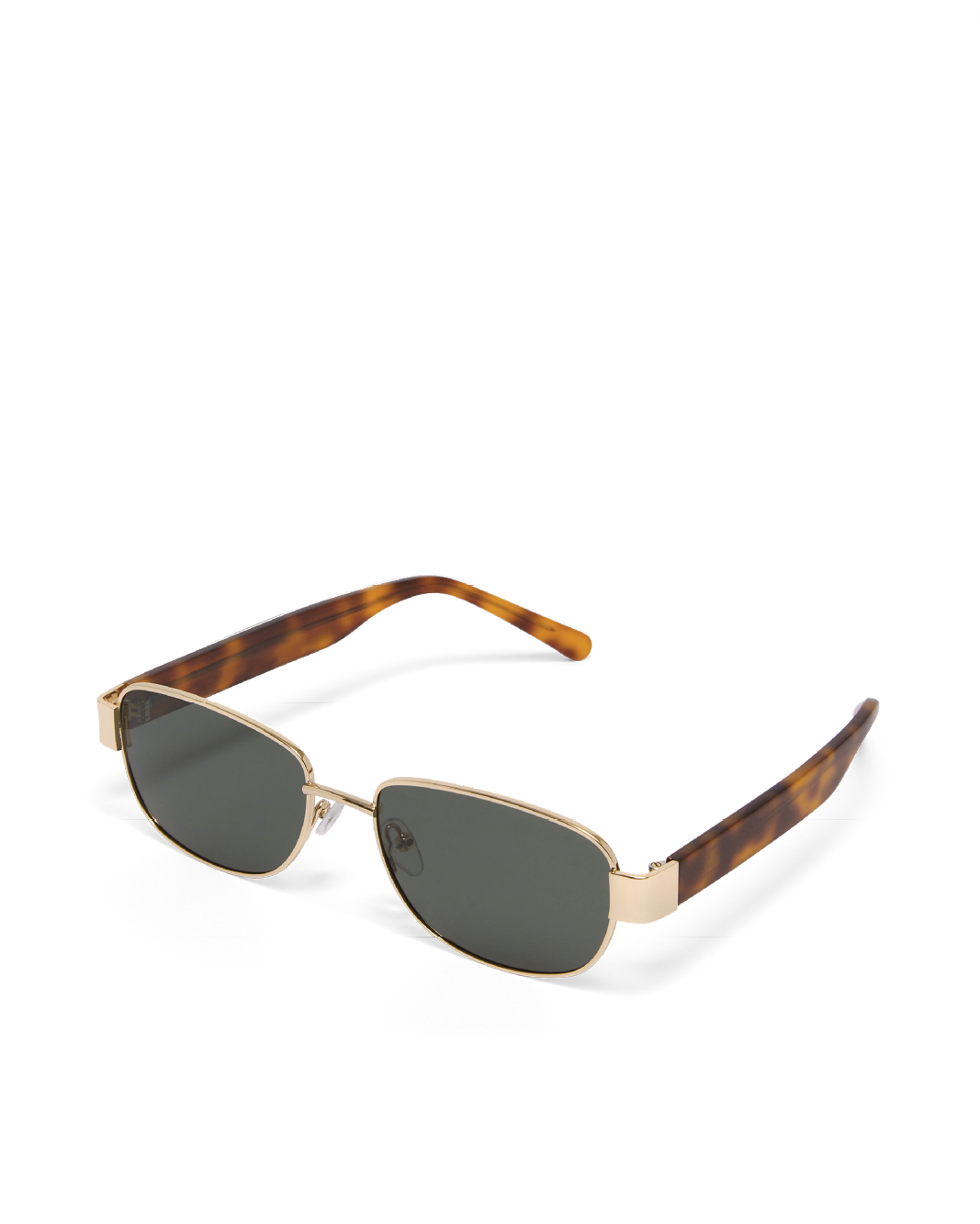 THE ADDISON - GOLD-HAVANA TORT-GREEN-SUNGLASSES-BANBE-BILLINI USA