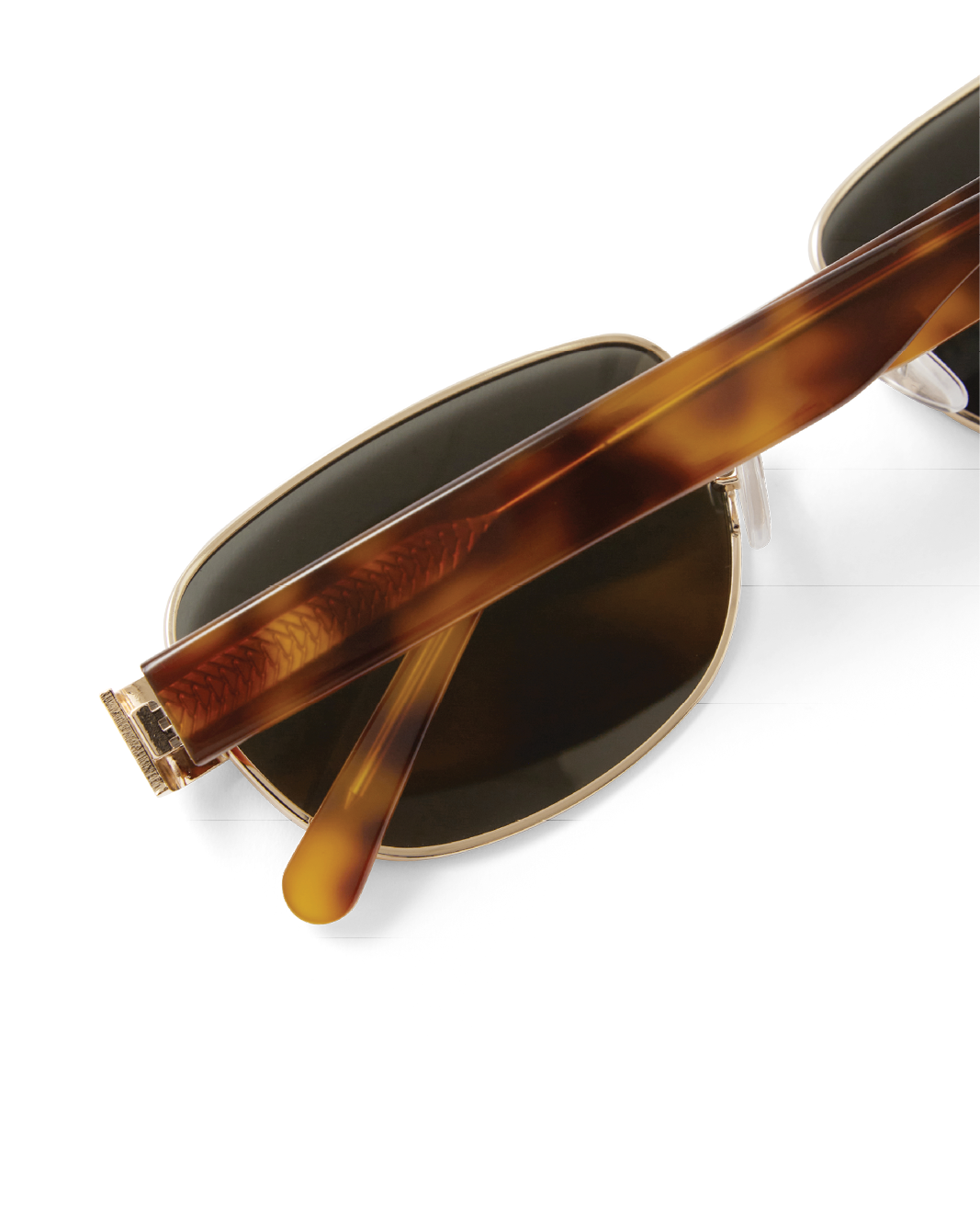 THE ADDISON - GOLD-HAVANA TORT-GREEN-SUNGLASSES-BANBE-BILLINI USA