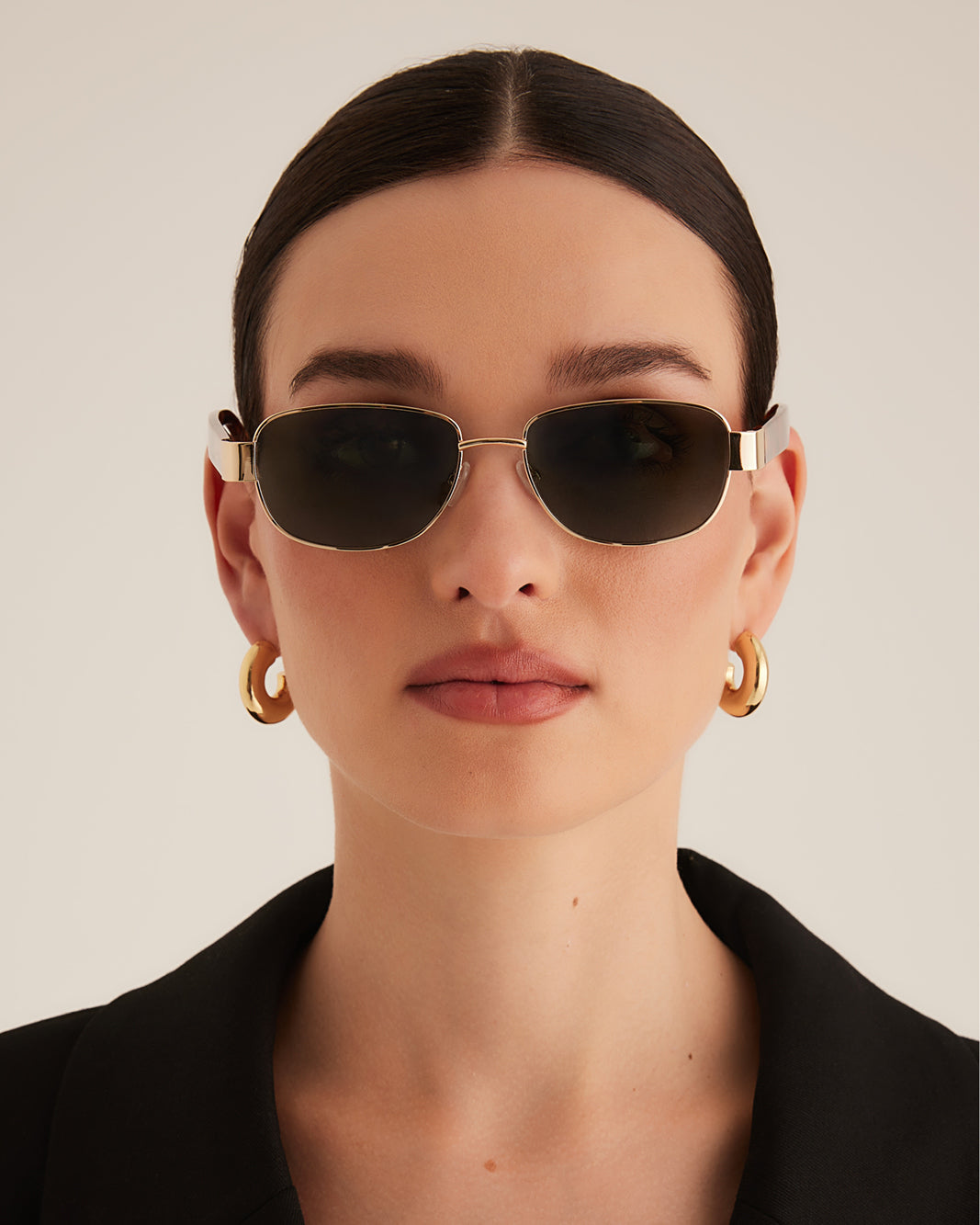 THE ADDISON - GOLD-HAVANA TORT-GREEN-SUNGLASSES-BANBE-BILLINI USA