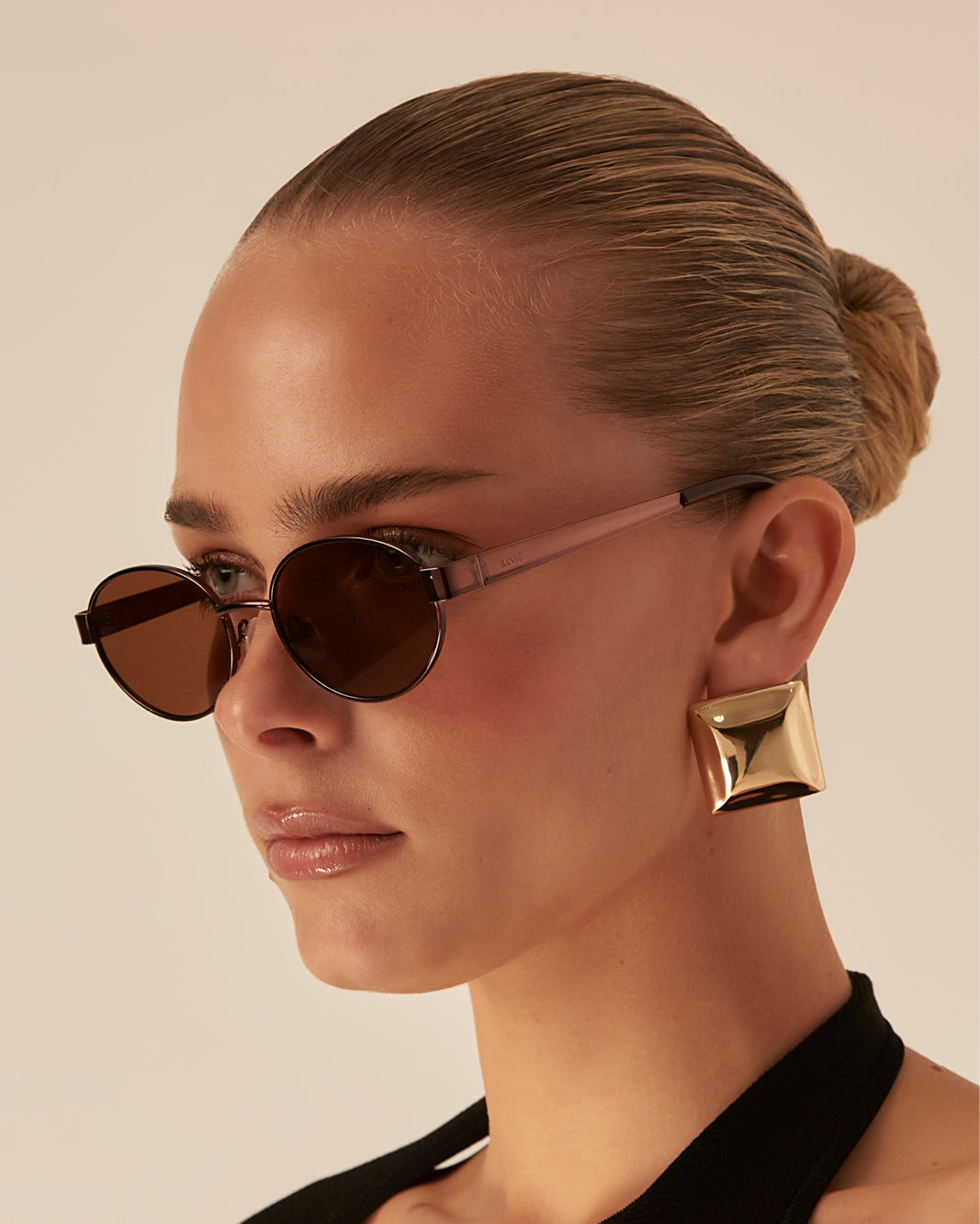 THE EVANGELISTA - BRONZE-DARK CHOCOLATE-SUNGLASSES-BANBE-BILLINI USA