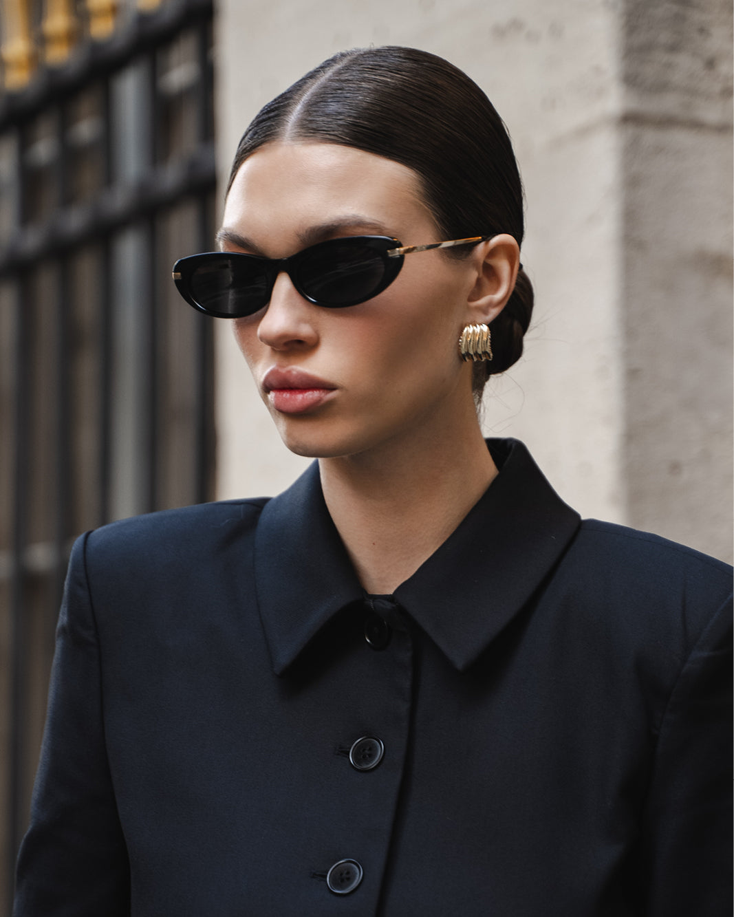 THE RAE - BLACK-BLACK-SUNGLASSES-BANBE-BILLINI USA