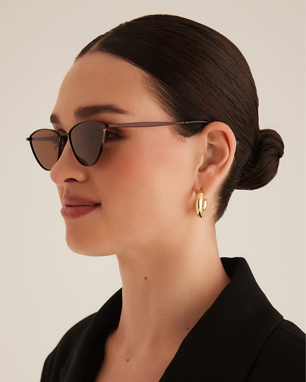 THE SYDNEY - BRONZE-DARK CHOCOLATE-SUNGLASSES-BANBE-BILLINI USA