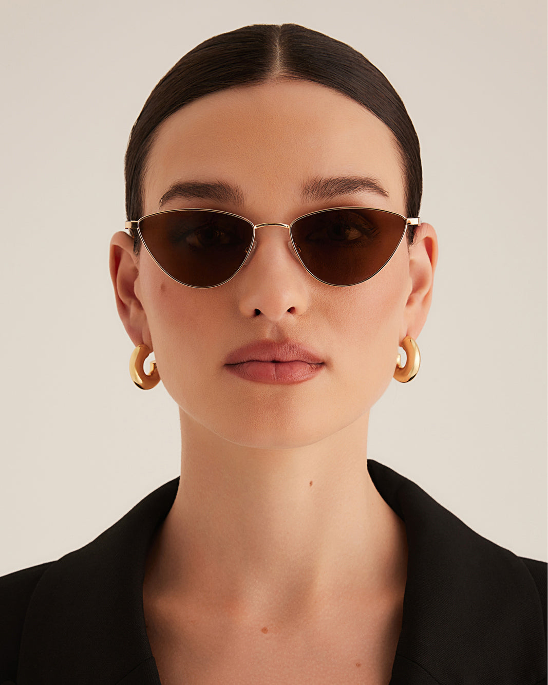 THE SYDNEY - GOLD-BROWN-SUNGLASSES-BANBE-BILLINI USA