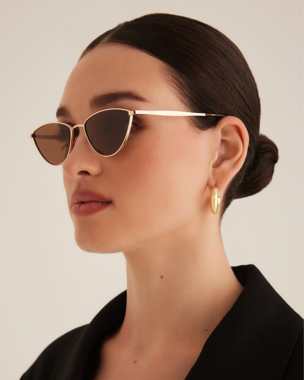 THE SYDNEY - GOLD-BROWN-SUNGLASSES-BANBE-BILLINI USA