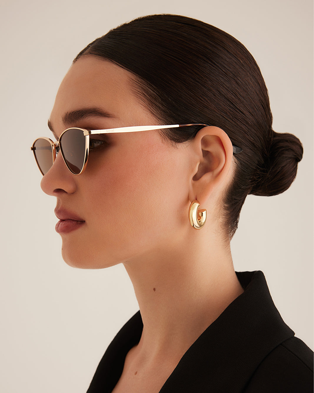 THE SYDNEY - GOLD-BROWN-SUNGLASSES-BANBE-BILLINI USA