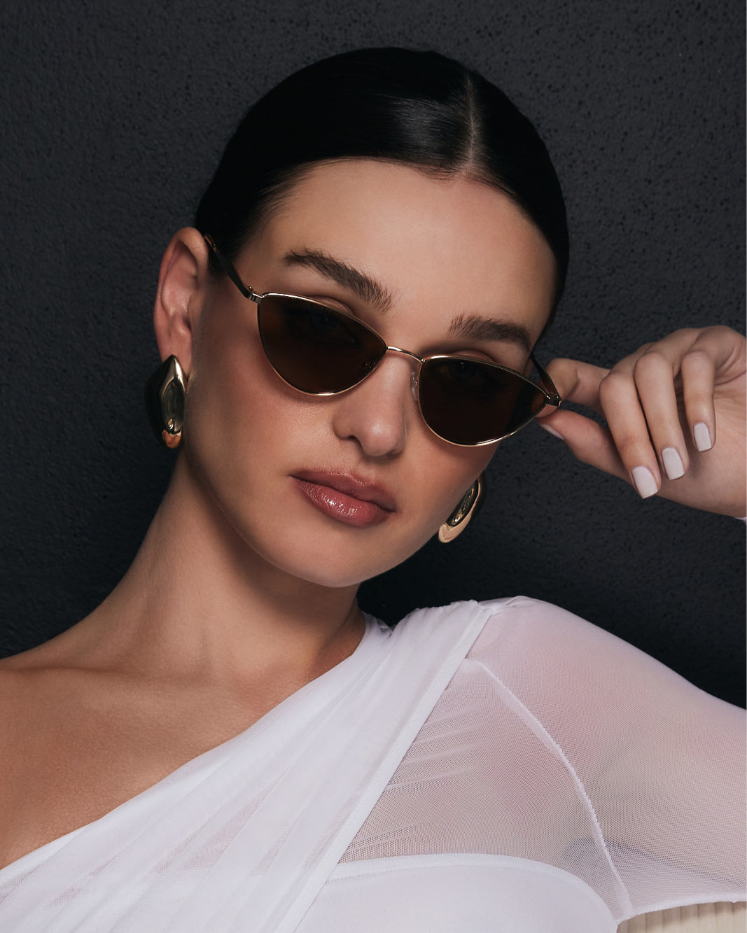 THE SYDNEY - GOLD-BROWN-SUNGLASSES-BANBE-BILLINI USA