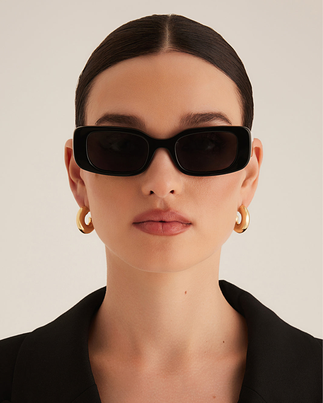 THE TASH - BLACK-WHITE-BLACK-SUNGLASSES-BANBE-BILLINI USA