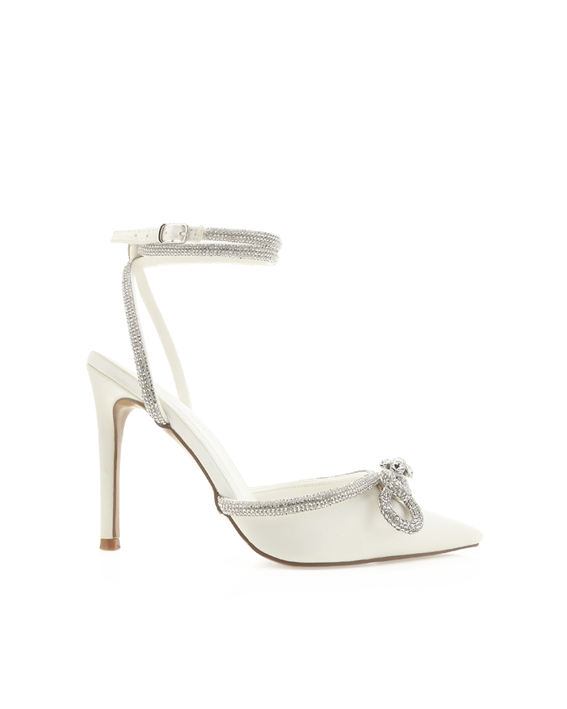 ELOPE - WHITE SATIN – BILLINI USA