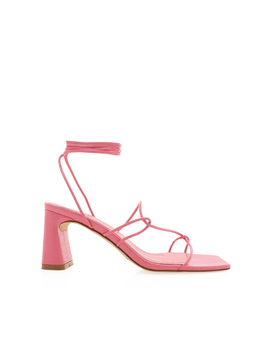 Coral strappy heels online