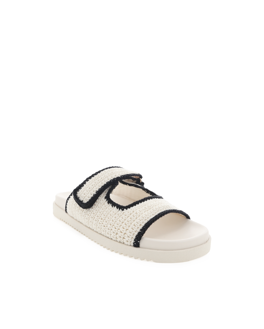 ABBOT - WHITE-BLACK-Sandals-Billini-BILLINI USA