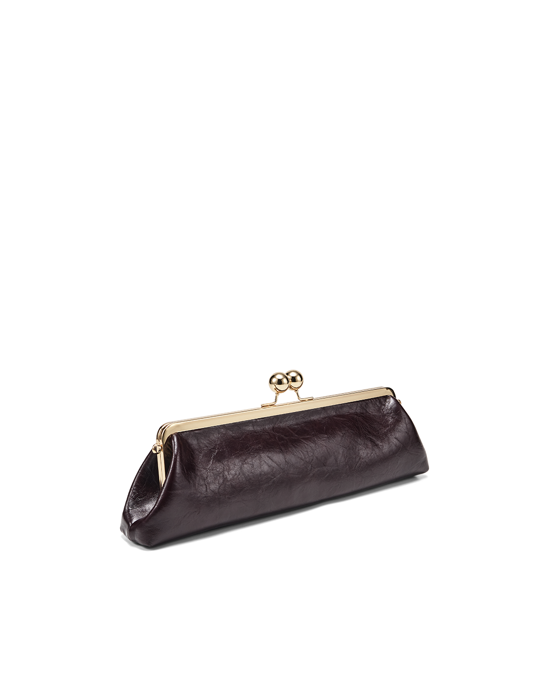 ABIGAIL CLUTCH BAG - BORDEAUX SHINE-Handbags-Billini-BILLINI USA