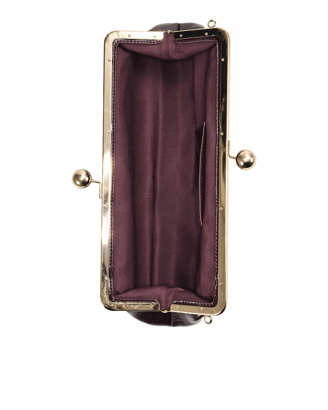ABIGAIL CLUTCH BAG - BORDEAUX SHINE-Handbags-Billini-BILLINI USA