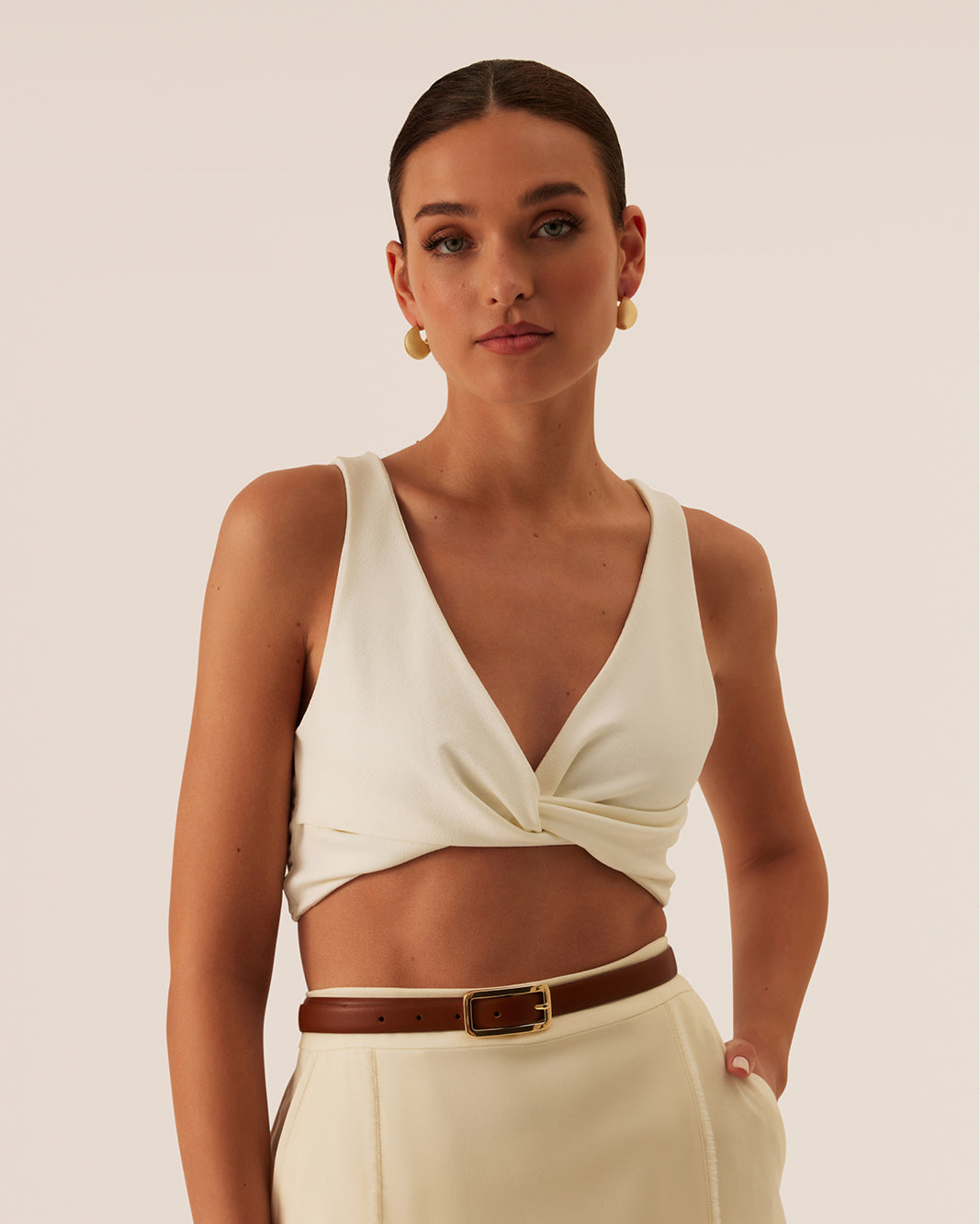 ADA BELT - TAN-GOLD-BELTS-Billini-BILLINI USA