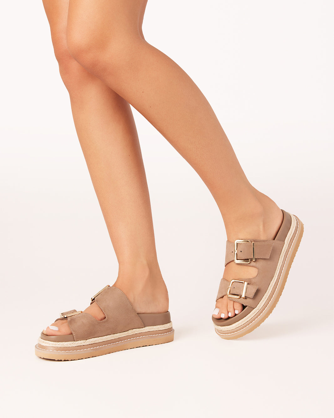 ALDER - FAWN SUEDE-Sandals-Billini-BILLINI USA