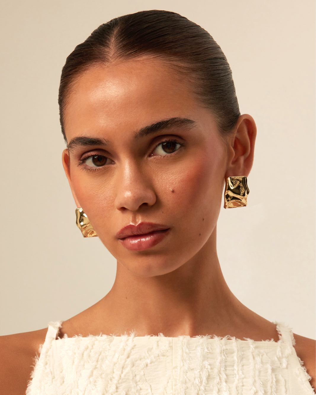 AMBER EARRINGS - GOLD-JEWELLERY-Billini-BILLINI USA