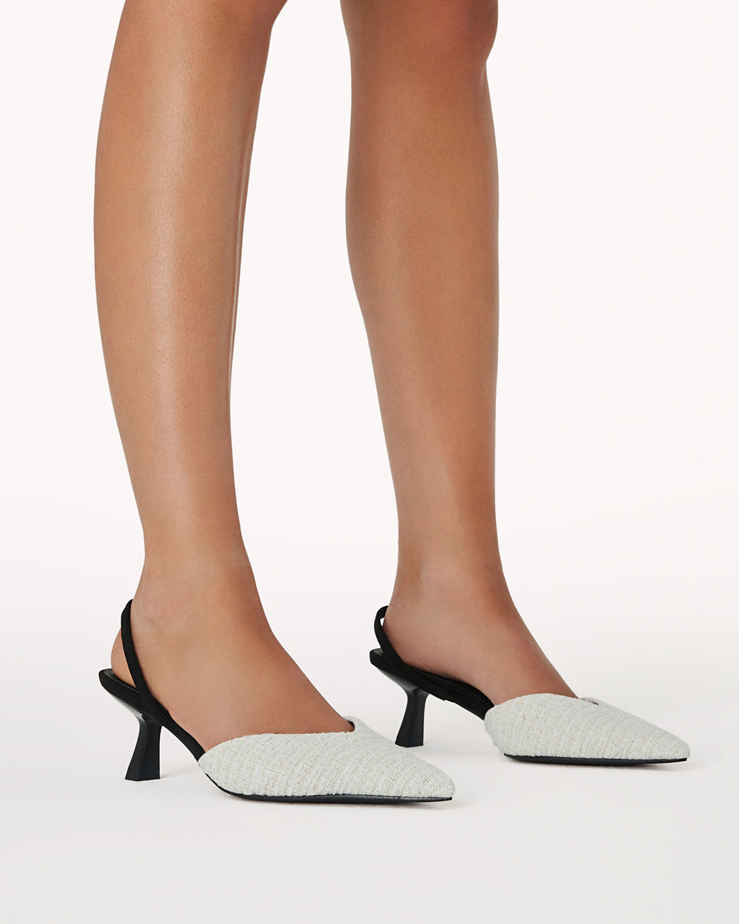 ANITA - CREAM BOUCLE-BLACK-Heels-Billini-BILLINI USA