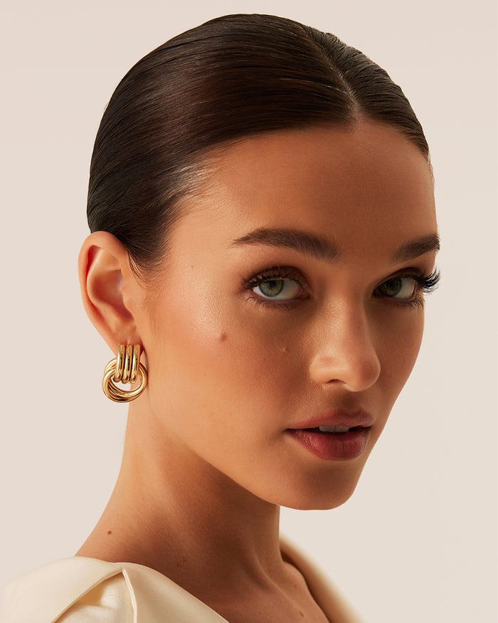 ANTHE EARRING - GOLD-JEWELLERY-Billini-BILLINI USA