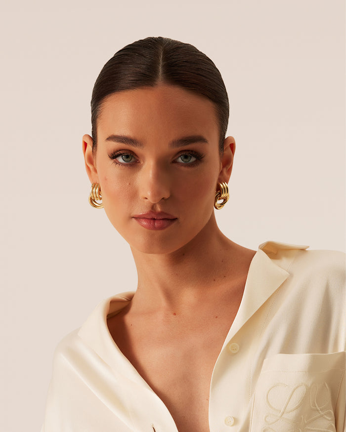 ANTHE EARRING - GOLD-JEWELLERY-Billini-BILLINI USA