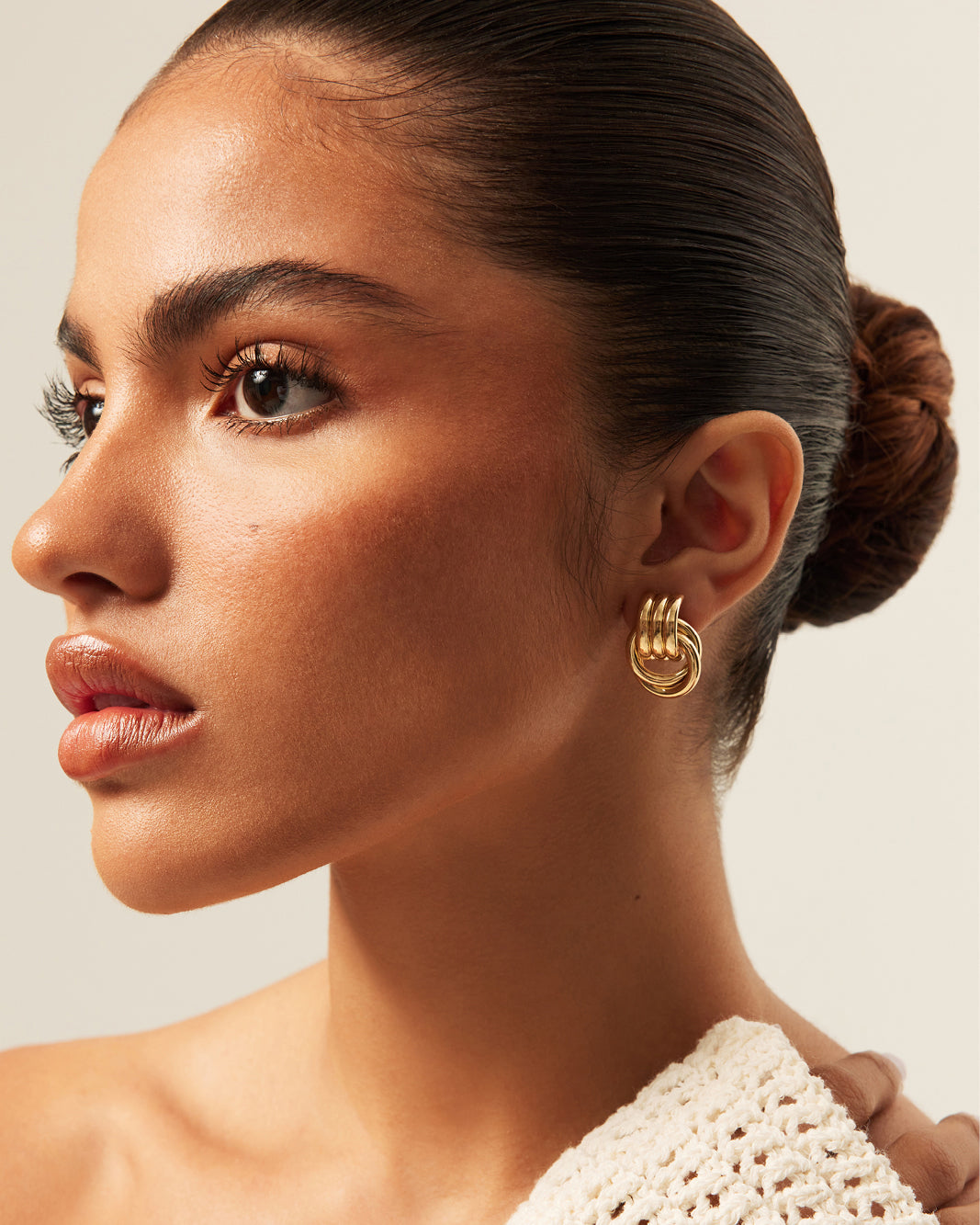 ANTHE MINI EARRINGS - GOLD-JEWELLERY-Billini-O/S-BILLINI USA