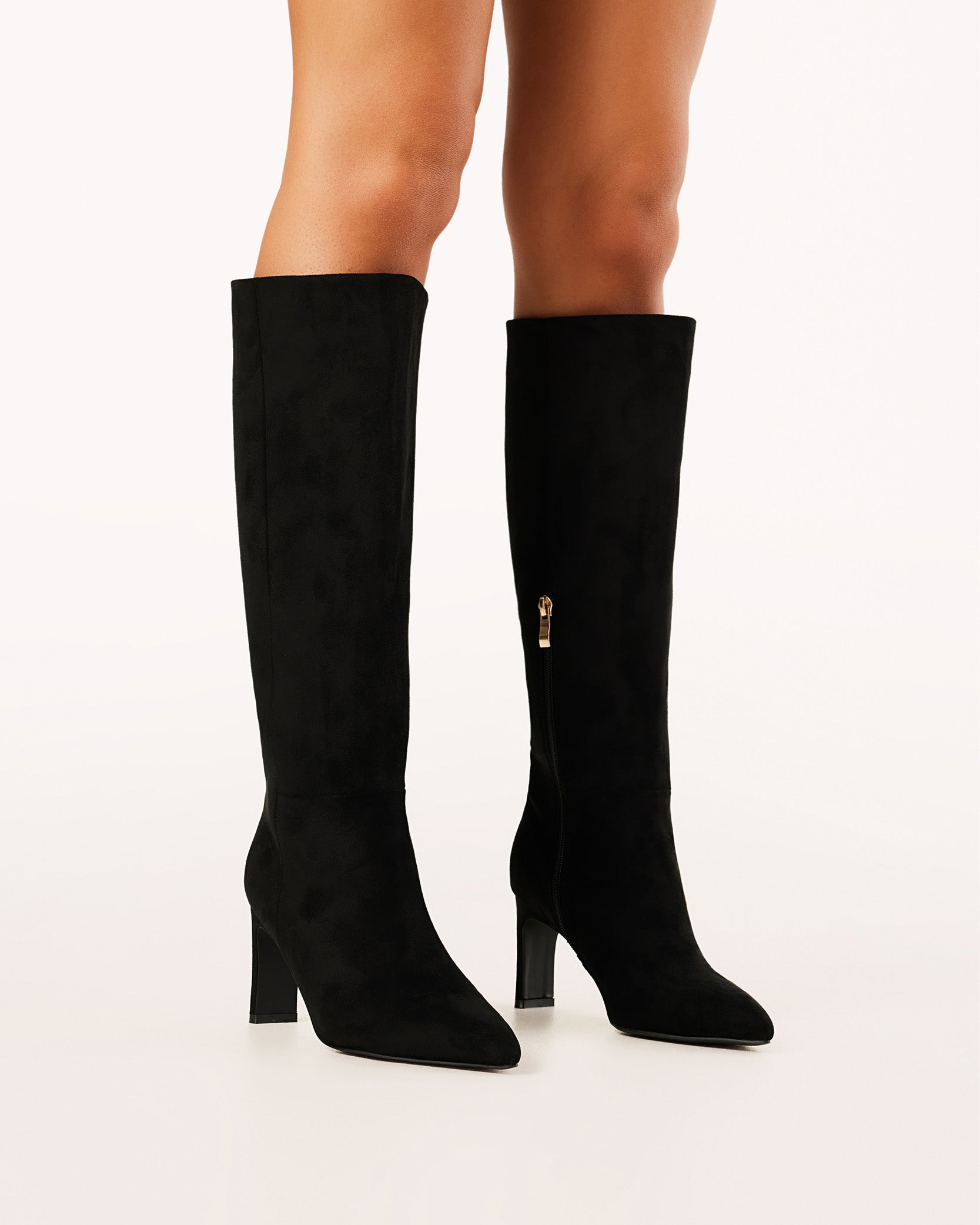 ANTOINETTE - BLACK SUEDE-Boots-Billini-BILLINI USA