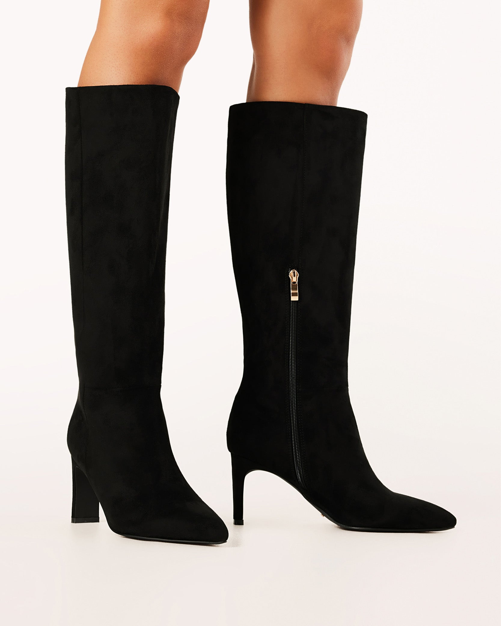 ANTOINETTE - BLACK SUEDE-Boots-Billini-BILLINI USA