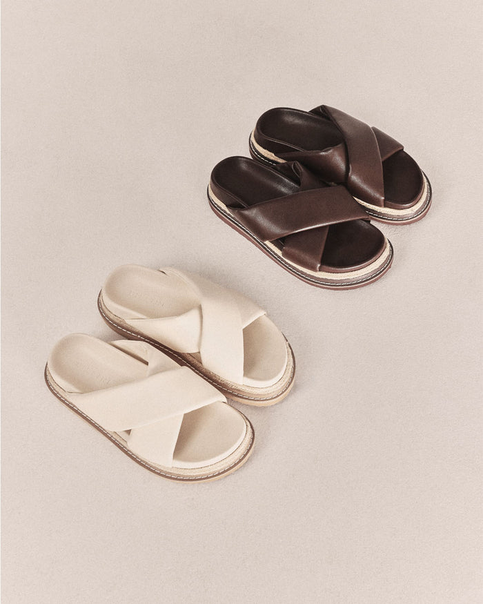 ARABEL - CHOCOLATE-Sandals-Billini-BILLINI USA
