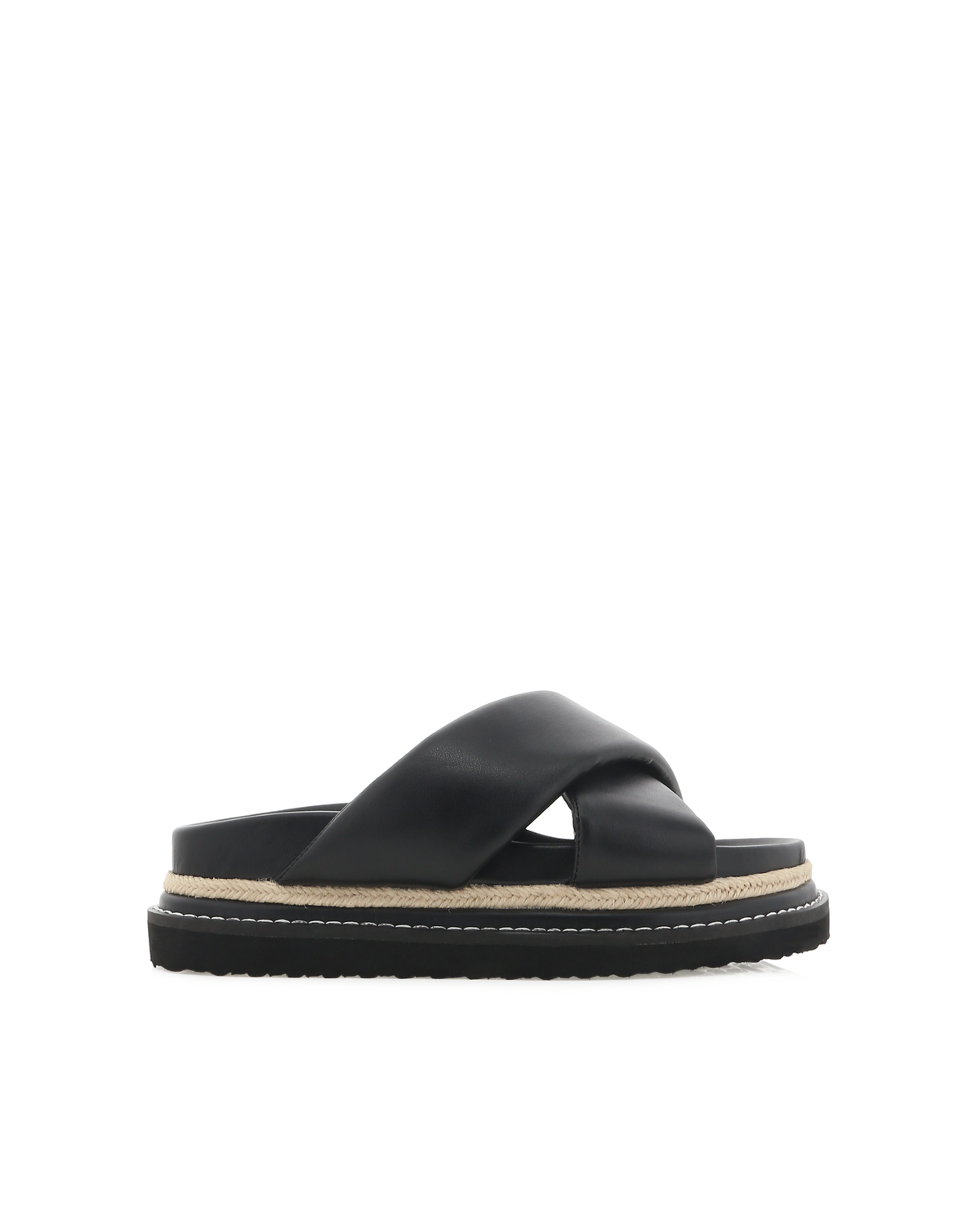 Buy Arabel Wide Fit Chunky Slides in Black – BILLINI USA