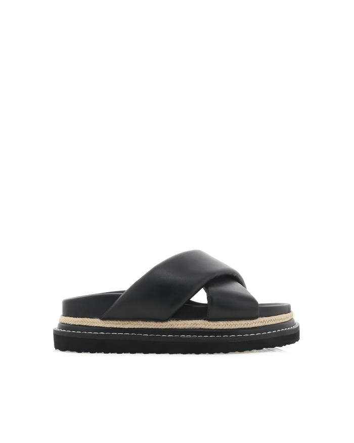ARABEL WIDE FIT - BLACK-Sandals-Billini-BILLINI USA