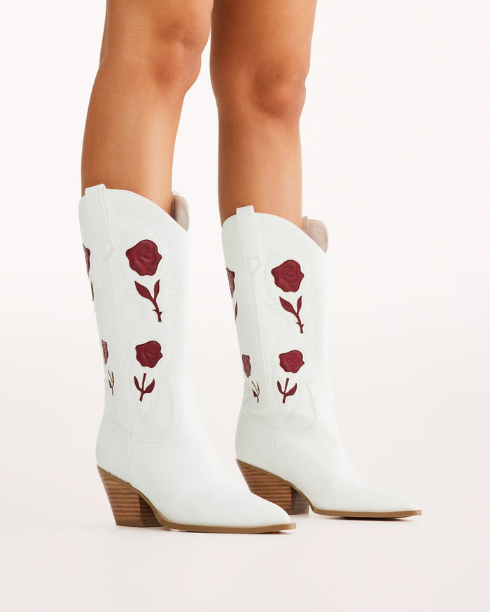 ARDEN - WHITE-GARNET-Boots-Billini-BILLINI USA