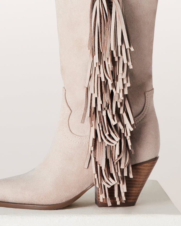 ARDIE - LIGHT BEIGE SUEDE-Boots-Billini-BILLINI USA