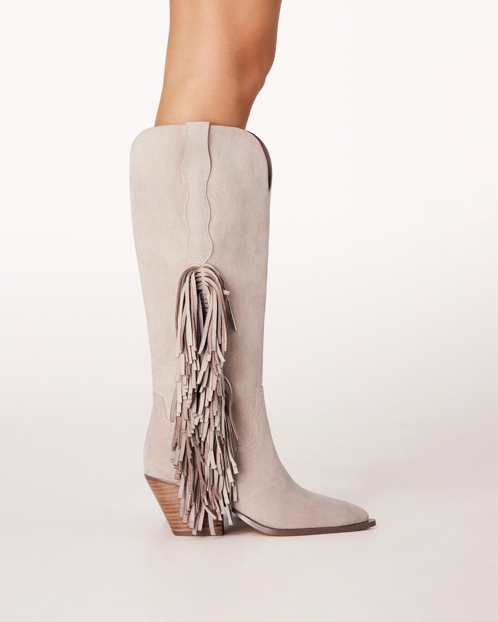 ARDIE - LIGHT BEIGE SUEDE-Boots-Billini-BILLINI USA