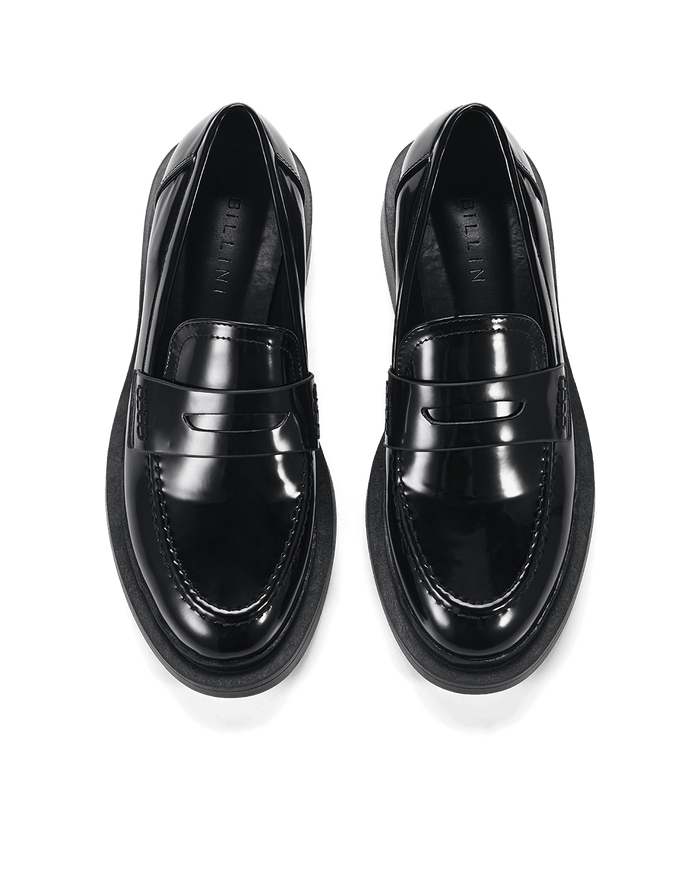 AUGUSTA - BLACK SHINE-Flats-Billini-BILLINI USA