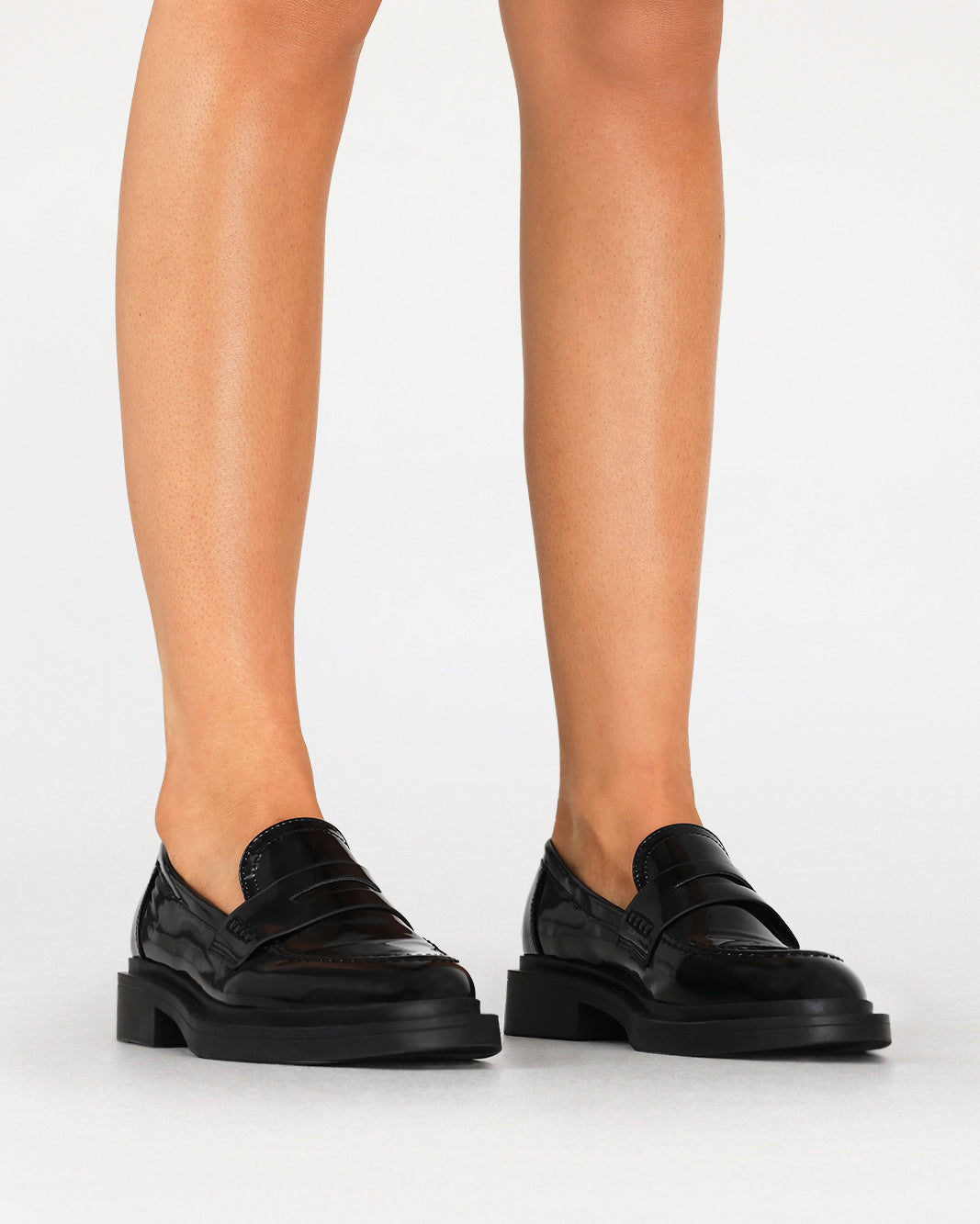 AUGUSTA - BLACK SHINE-Flats-Billini-BILLINI USA