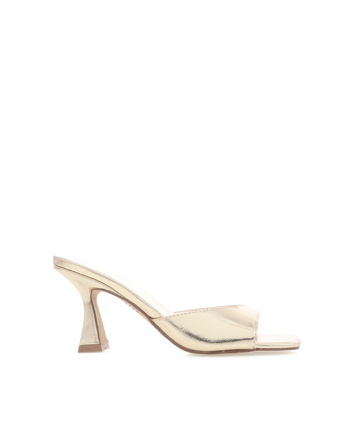 BINITA - GOLD METALLIC-Heels-Billini-BILLINI USA