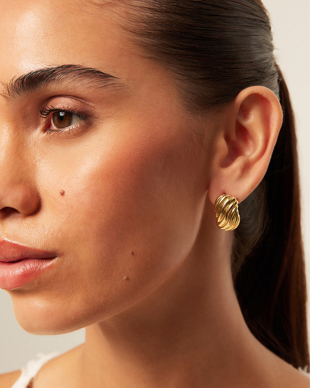 BRIELLE EARRINGS 3 PACK - GOLD PLATED 18K-JEWELLERY-Billini-BILLINI USA