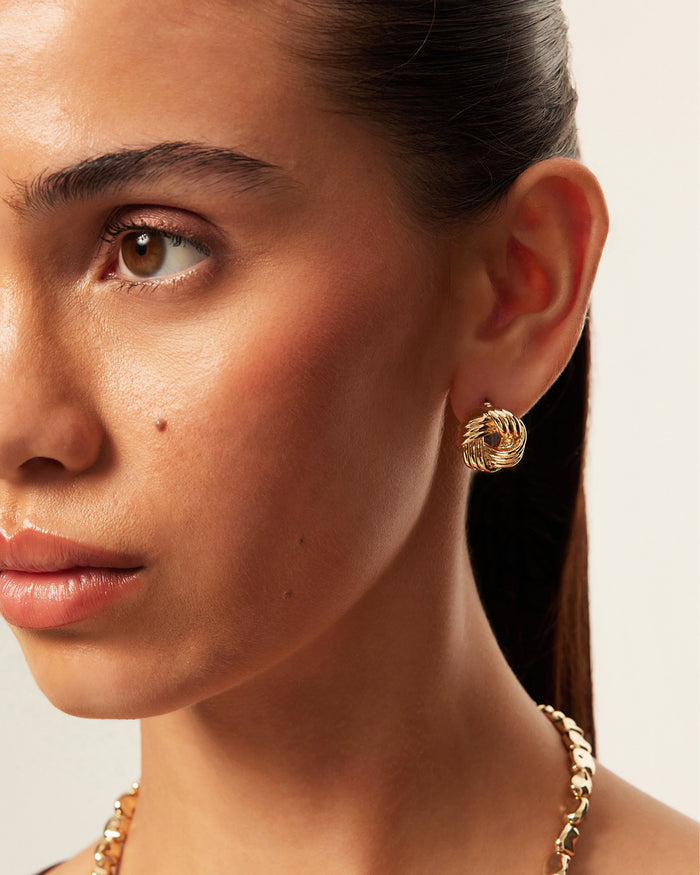 CELIA EARRINGS - GOLD-JEWELLERY-Billini-BILLINI USA