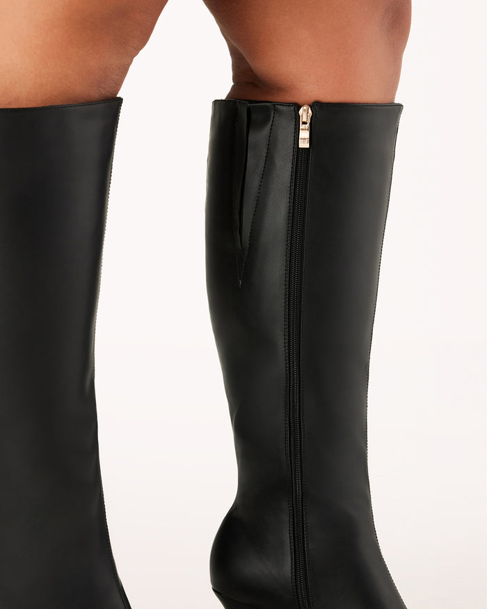 CORBIN EXTENDED CURVE - BLACK-Boots-Billini-BILLINI USA